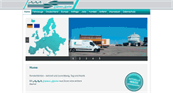 Desktop Screenshot of aaa-express-kurier.de