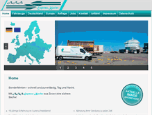 Tablet Screenshot of aaa-express-kurier.de